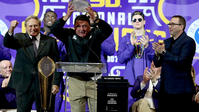 NCAA Football: College Football Playoff National Champions-Louisiana State Celebration