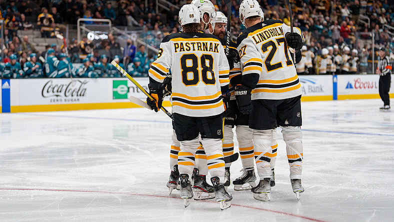 NHL: Boston Bruins at San Jose Sharks