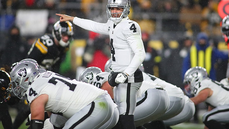 las vegas raiders release derek carr