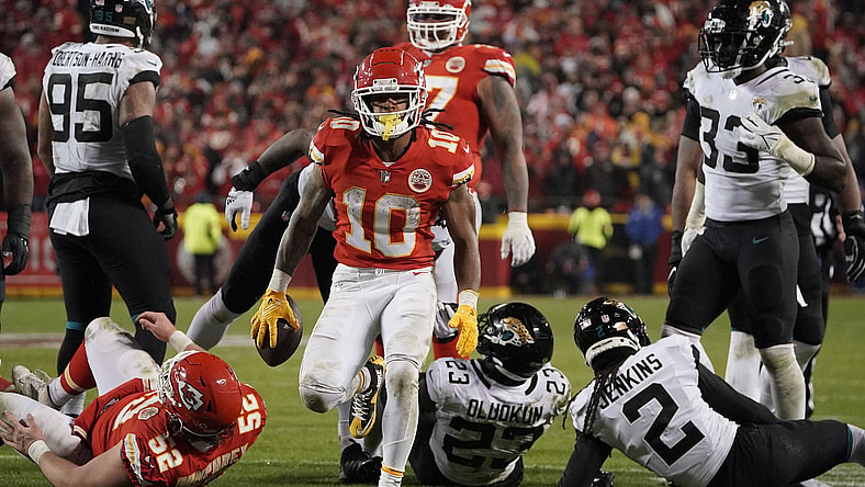 nfl championship sunday running backs: isiah pacheco