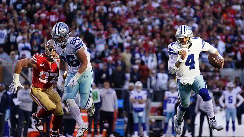 nfl divisional playoffs, dak prescott