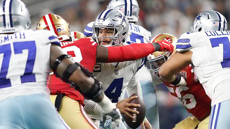nfl divisional playoffs: dallas cowboys at san francisc 49ers
