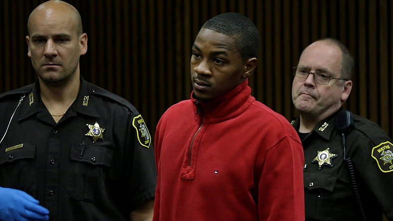 Former Michigan State basketball player Keith Appling awaits sentencing Aug. 3, 2017 in the Frank Murphy Hall of Justice in Detroit.

Appling 080317 02 Mw