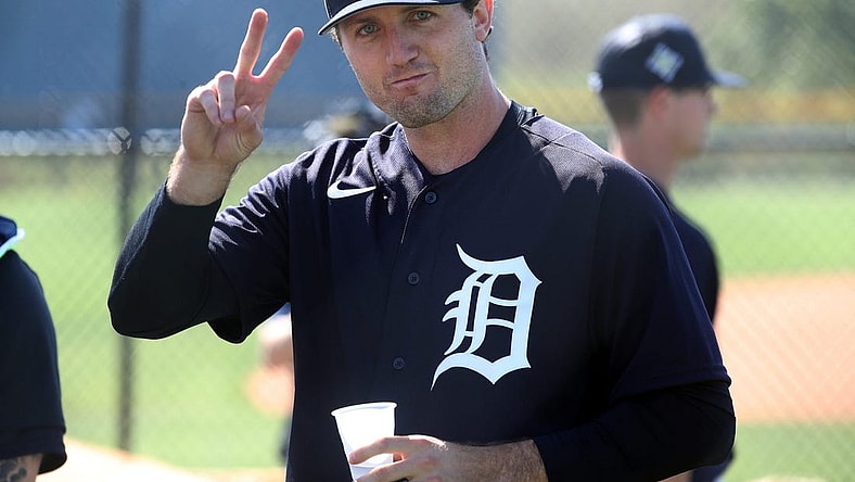 Casey Mize's fastball averaged 93.6 mph in 2021.

Tigers1