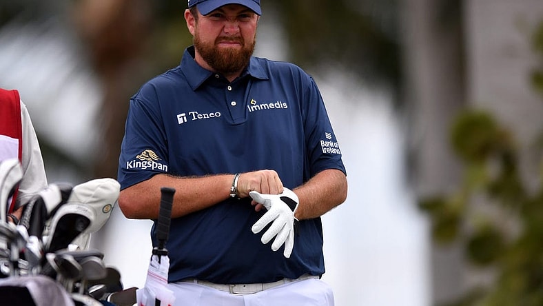 Shane Lowry waits to tee off on the first hole during the third round of the Honda Classic at PGA National Resort and Spa in Palm Beach Gardens, FL. Saturday, March 20, 2021. [JIM RASSOL/palmbeachpost.com]