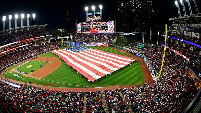 MLB: New York Yankees at Cleveland Guardians