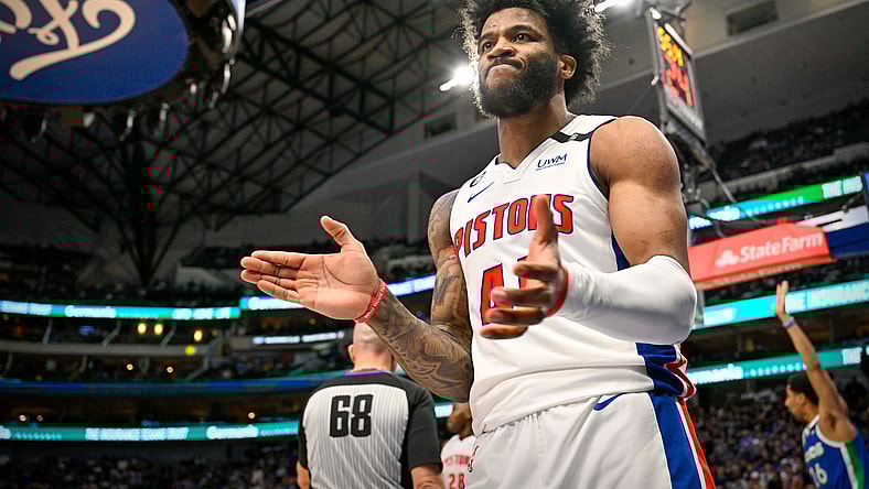 NBA: Detroit Pistons at Dallas Mavericks