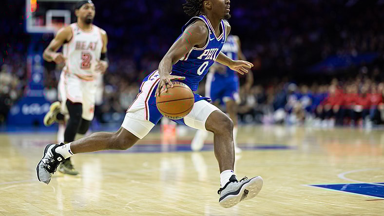 NBA: Miami Heat at Philadelphia 76ers