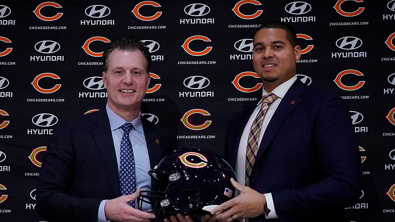 NFL: Chicago Bears-Head Coach Matt Eberflus Press Conference