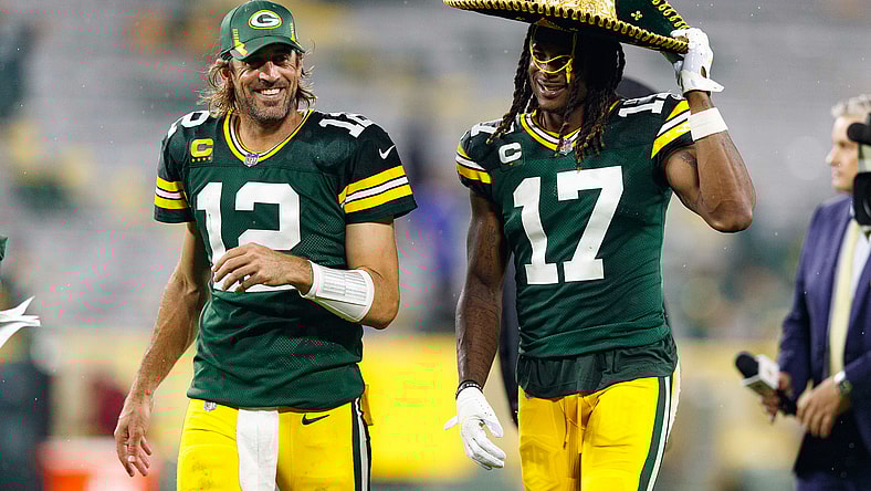 Davante Adams, Aaron Rodgers, Las Vegas Raiders