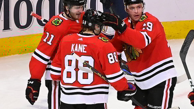 NHL: Columbus Blue Jackets at Chicago Blackhawks