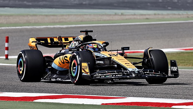 McLaren's Oscar Piastri during testing. (Formula One F1 - Pre-Season Testing - Bahrain International Circuit, Sakhir, Bahrain - February 23, 2023)