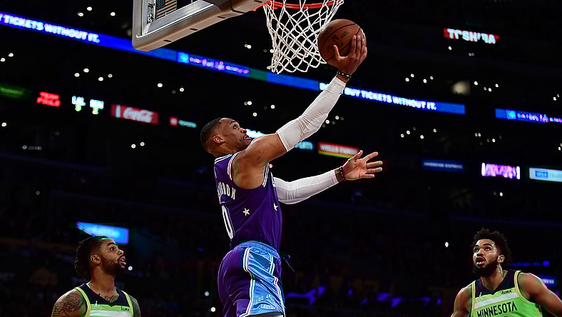 d'angelo russell, russell westbrook los angeles lakers trade