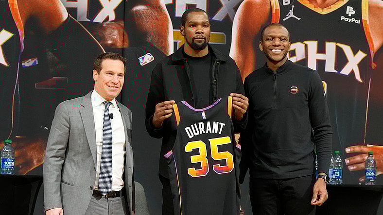 kevin durant debut, phoenix suns