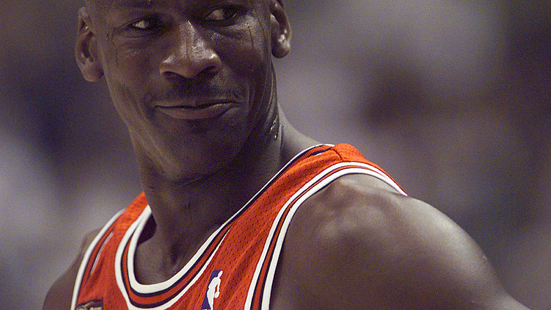 nba slam dunk contest: michael jordan