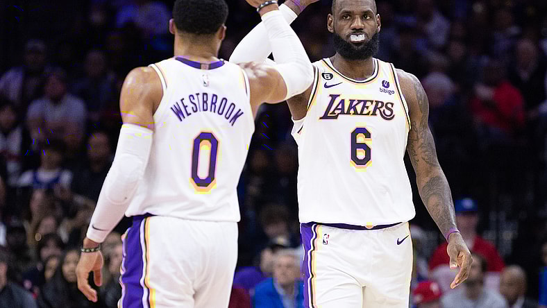 russell westbrook, d'angelo russell blockbuster trade