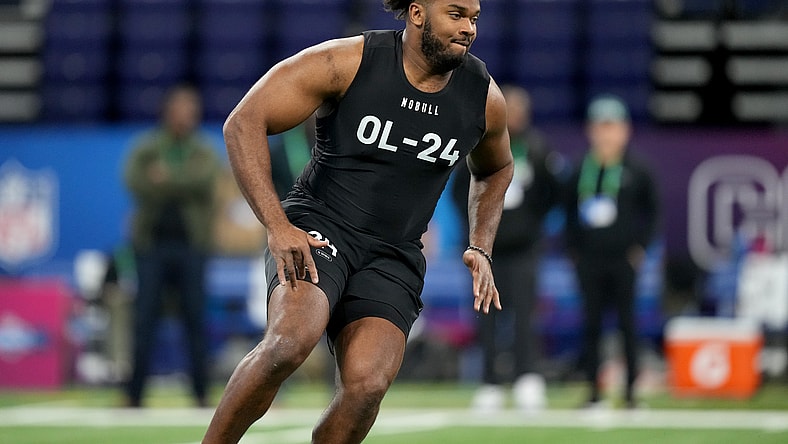 2023 new york jets mock draft, jets draft: paris johnson