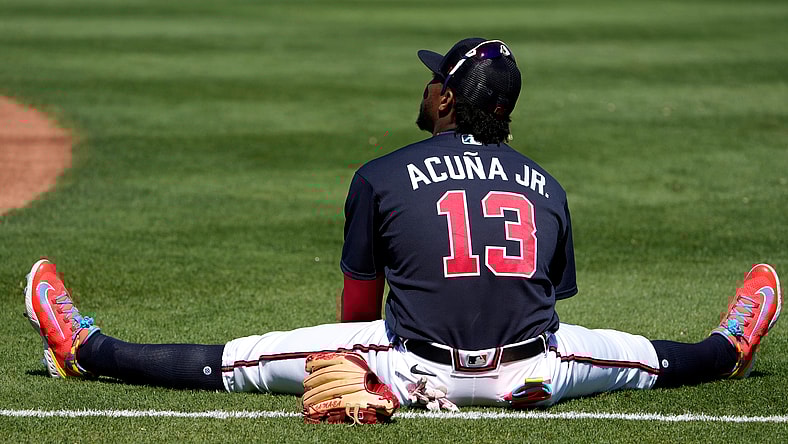 MLB: Spring Training-Tampa Bay Rays at Atlanta Braves