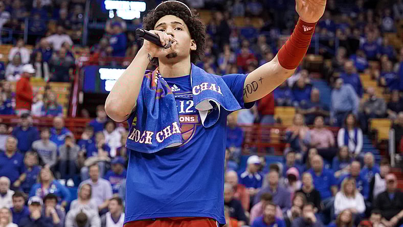 NCAA Basketball: Texas Tech at Kansas