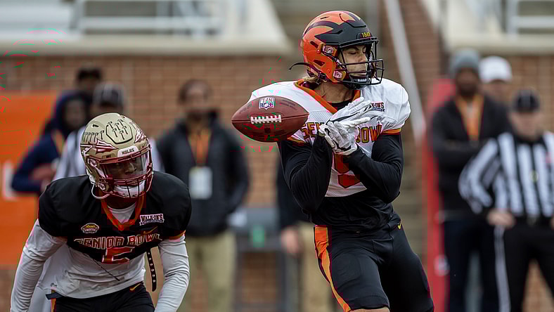 NCAA Football: Senior Bowl Practice