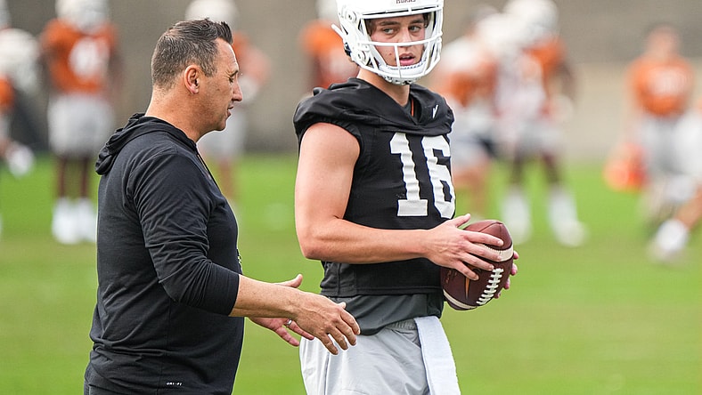 arch manning, texas longhorns