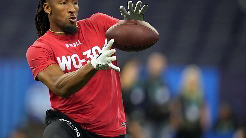 chicago bears mock draft, bears mock: quentin johnston