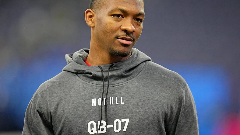 las vegas raiders draft targets: hendon hooker