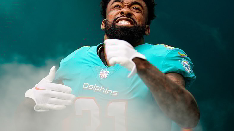 miami dolphins running back raheem mostert