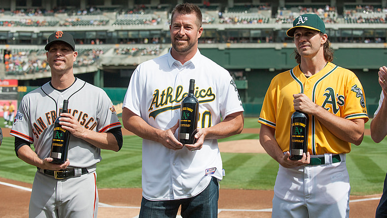 MLB: San Francisco Giants at Oakland Athletics