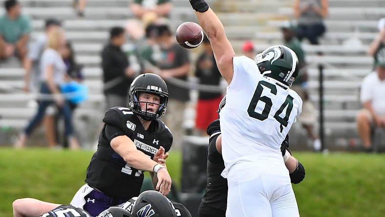 NCAA Football: Michigan State at Northwestern