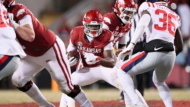 NCAA Football: Mississippi at Arkansas