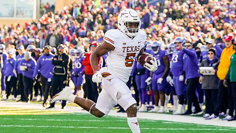 NCAA Football: Texas at Kansas