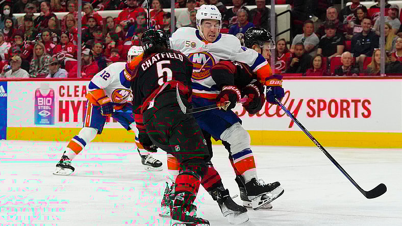 NHL: New York Islanders at Carolina Hurricanes