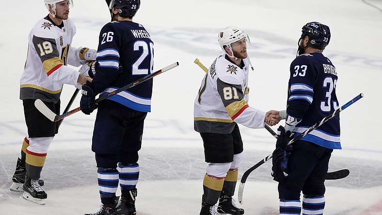 NHL: Stanley Cup Playoffs-Vegas Golden Knights at Winnipeg Jets