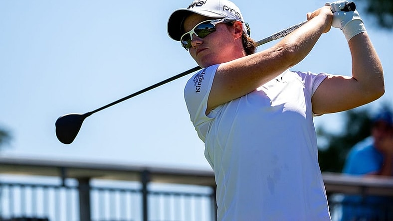 Leona Maguire tees off from the 18th hole during the first round of the Meijer LPGA Classic Thursday, June 16, 2022, at Blythefield Country Club in Belmont Michigan.

Meijer Lpga Classic 2022 53