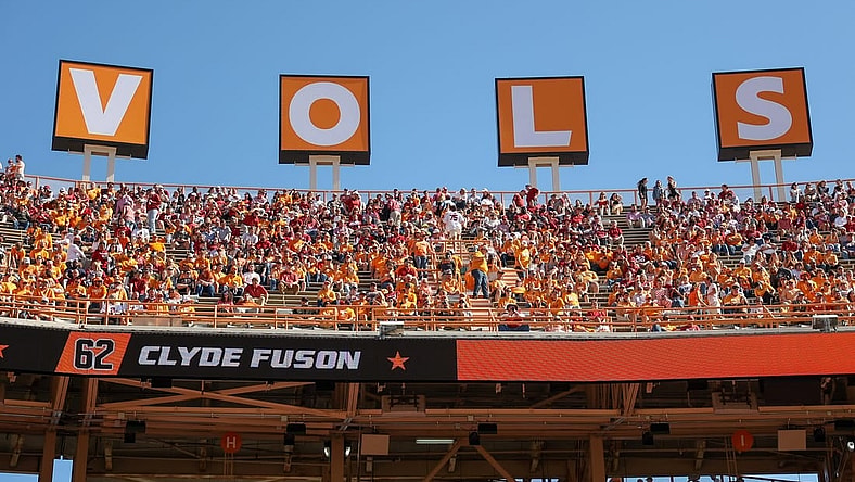 Oct 15, 2022; Knoxville, Tennessee, USA; General view before the game between the Tennessee Volunteers and the Alabama Crimson Tide at Neyland Stadium. Mandatory Credit: Randy Sartin-USA TODAY Sports