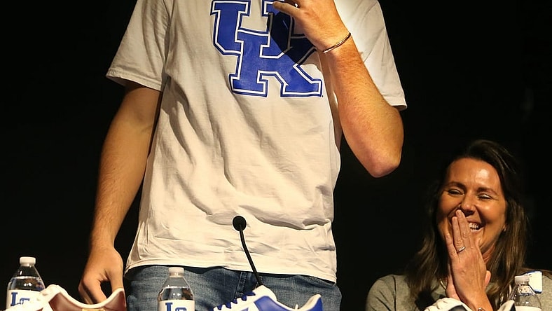 Cutter Boley selected the University of Kentucky as the school he will play football.May 18, 2023