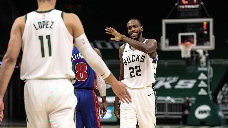 NBA: Detroit Pistons at Milwaukee Bucks