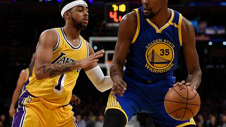 NBA: Golden State Warriors at Los Angeles Lakers