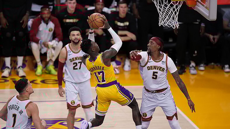 NBA: Playoffs-Denver Nuggets at Los Angeles Lakers