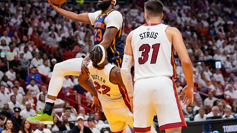 NBA: Playoffs-New York Knicks at Miami Heat