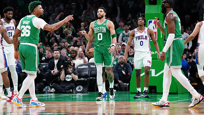 NBA: Playoffs-Philadelphia 76ers at Boston Celtics
