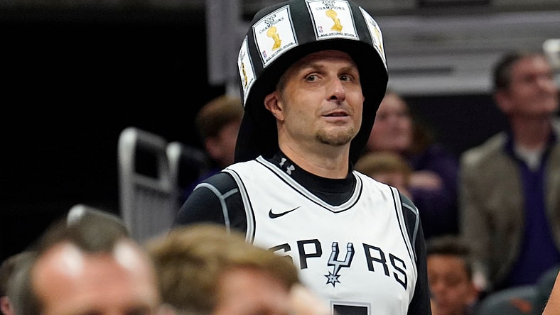 NBA: Portland Trail Blazers at San Antonio Spurs