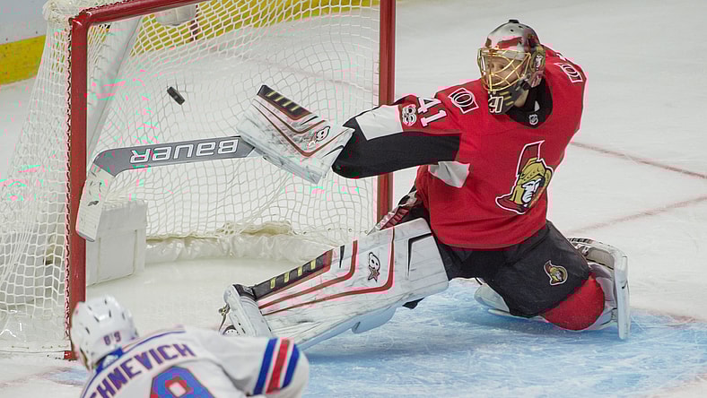 NHL: New York Rangers at Ottawa Senators