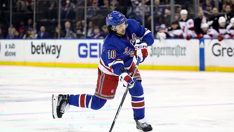 NHL: Stanley Cup Playoffs-New Jersey Devils at New York Rangers