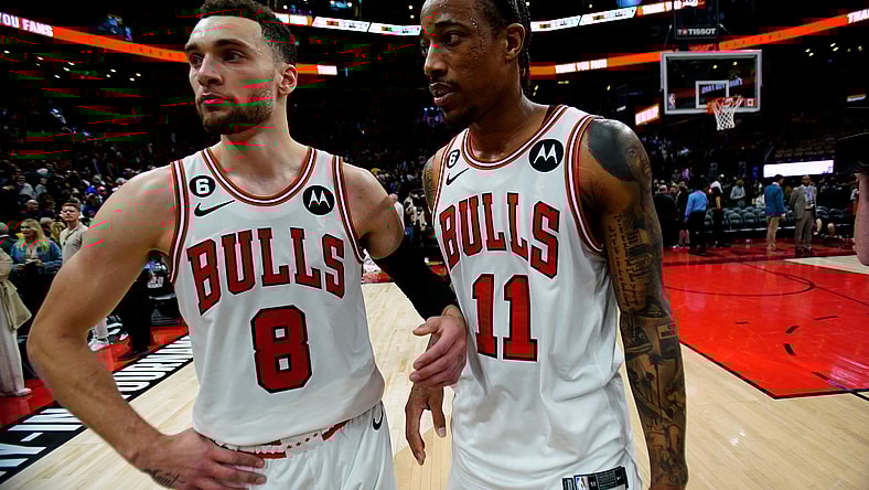 nba trade rumors; demar derozan, zach lavine