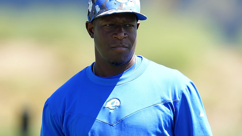 raheem morris helps save child from drowning