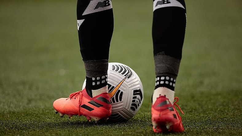 Jun 6, 2021; Denver, Colorado, USA; A general view of the match ball in the second half between Honduras and Costa Rica during the 2021 CONCACAF Nations League Finals soccer series third place match at Empower Field at Mile High. Mandatory Credit: Isaiah J. Downing-USA TODAY Sports
