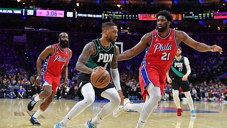 damian lillard trade, philadelphia 76ers