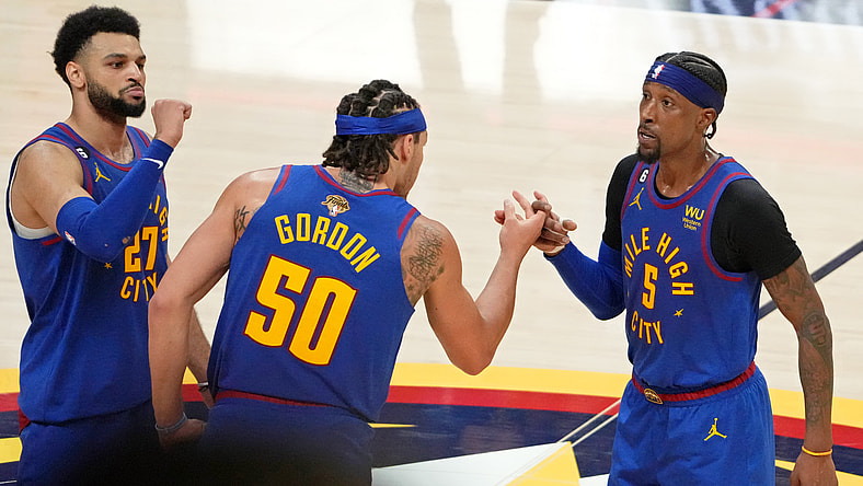 denver nuggets game 1 win over miami heat, nba finals